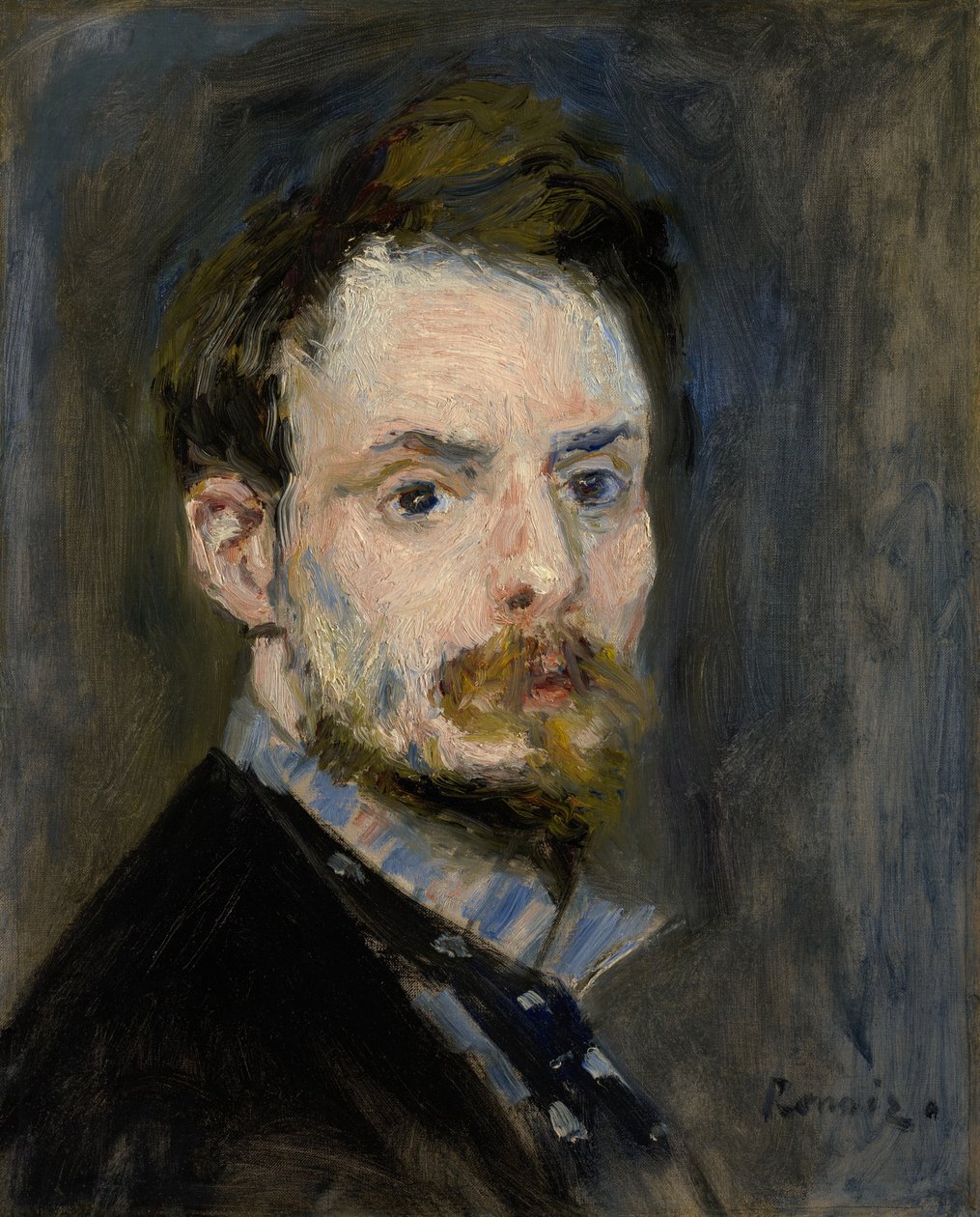 Self Portrait by Pierre Auguste Renoir