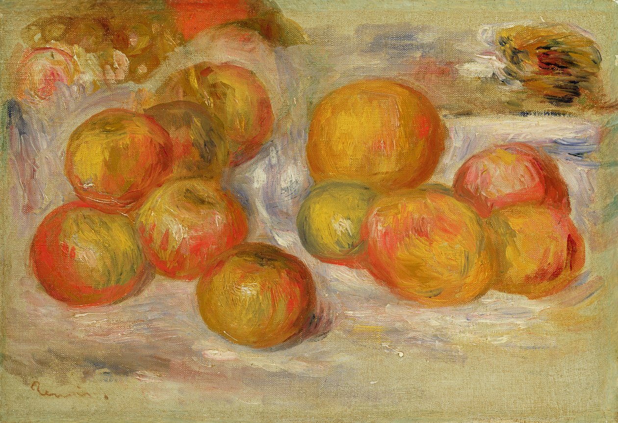 Still Life with Apples by Pierre-Auguste Renoir