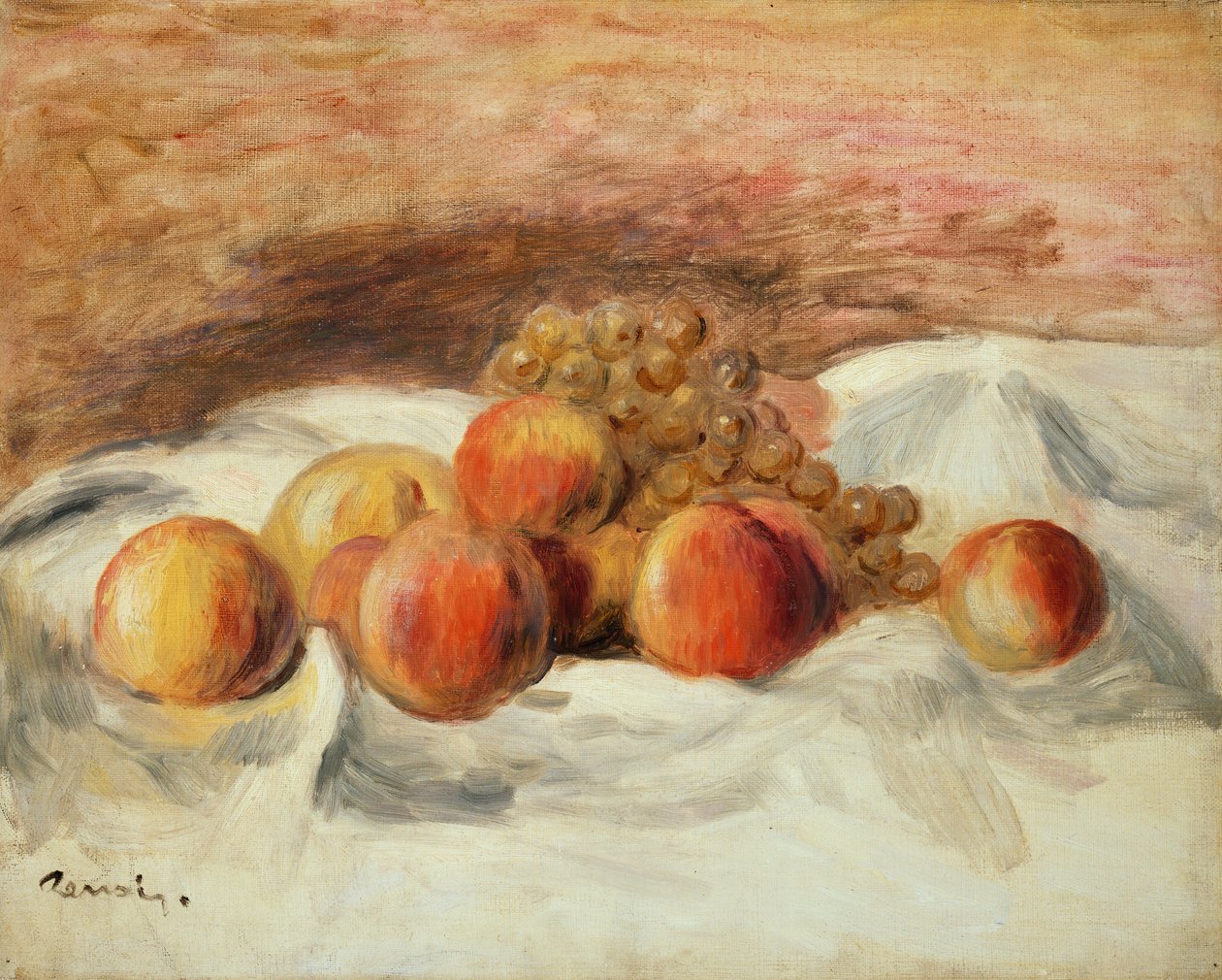 Still Life with Peaches by Pierre-Auguste Renoir