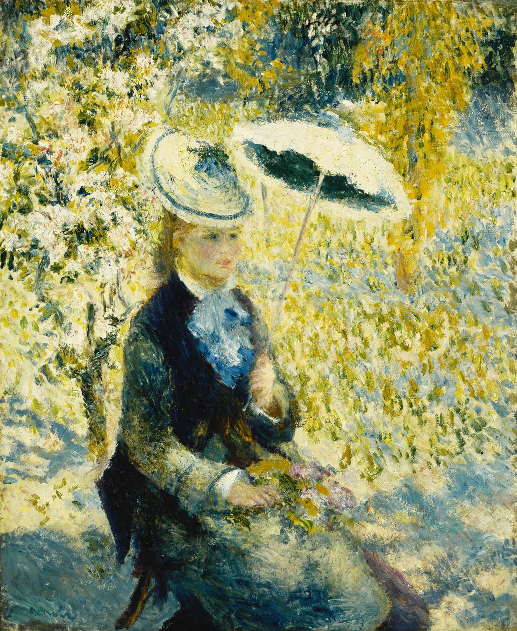 The Umbrella by Pierre-Auguste Renoir