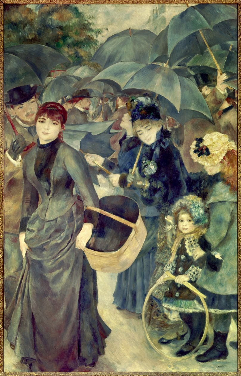 Umbrellas by Pierre-Auguste Renoir