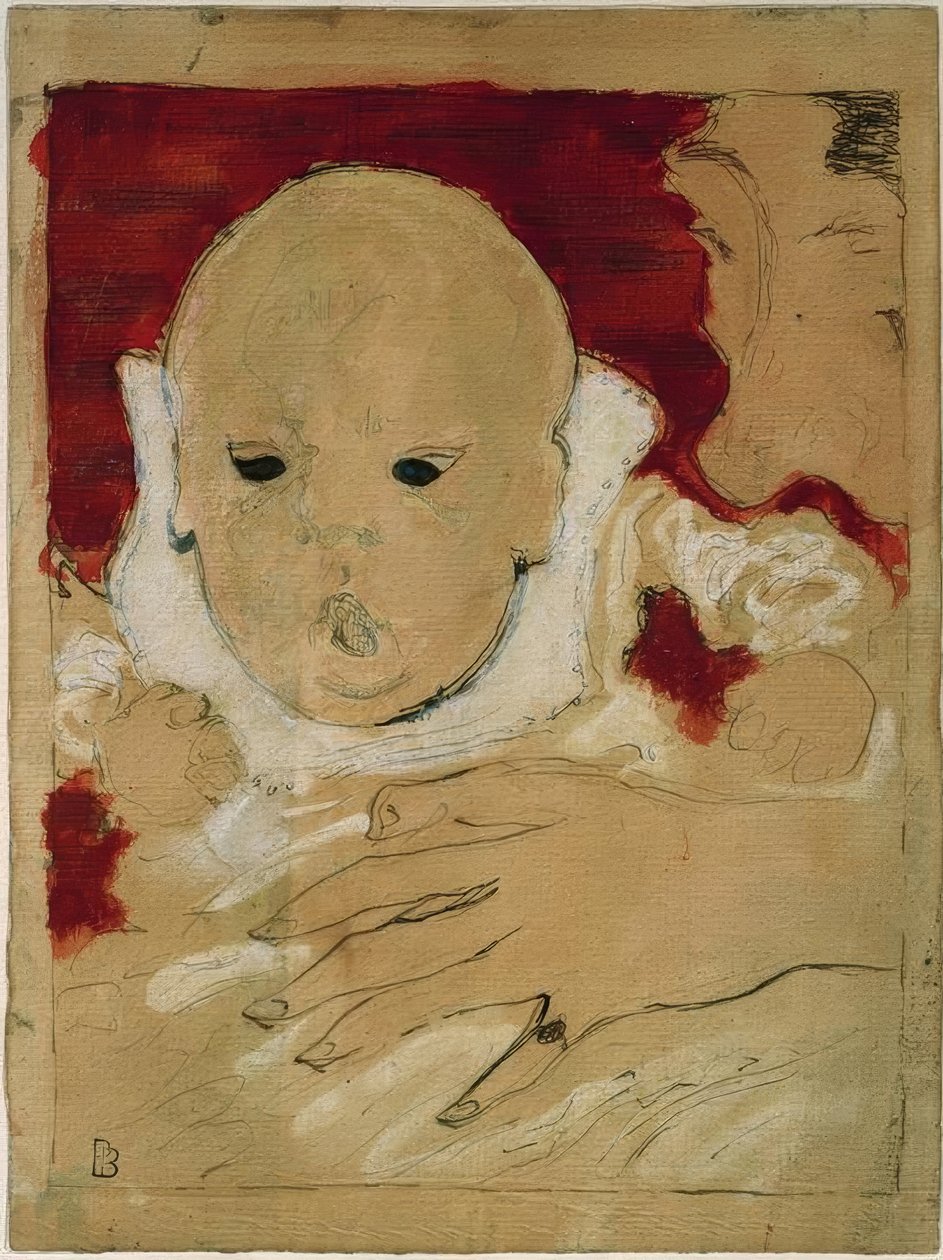 Andrée Bonnard and Her Son Jean Terrasse by Pierre Bonnard