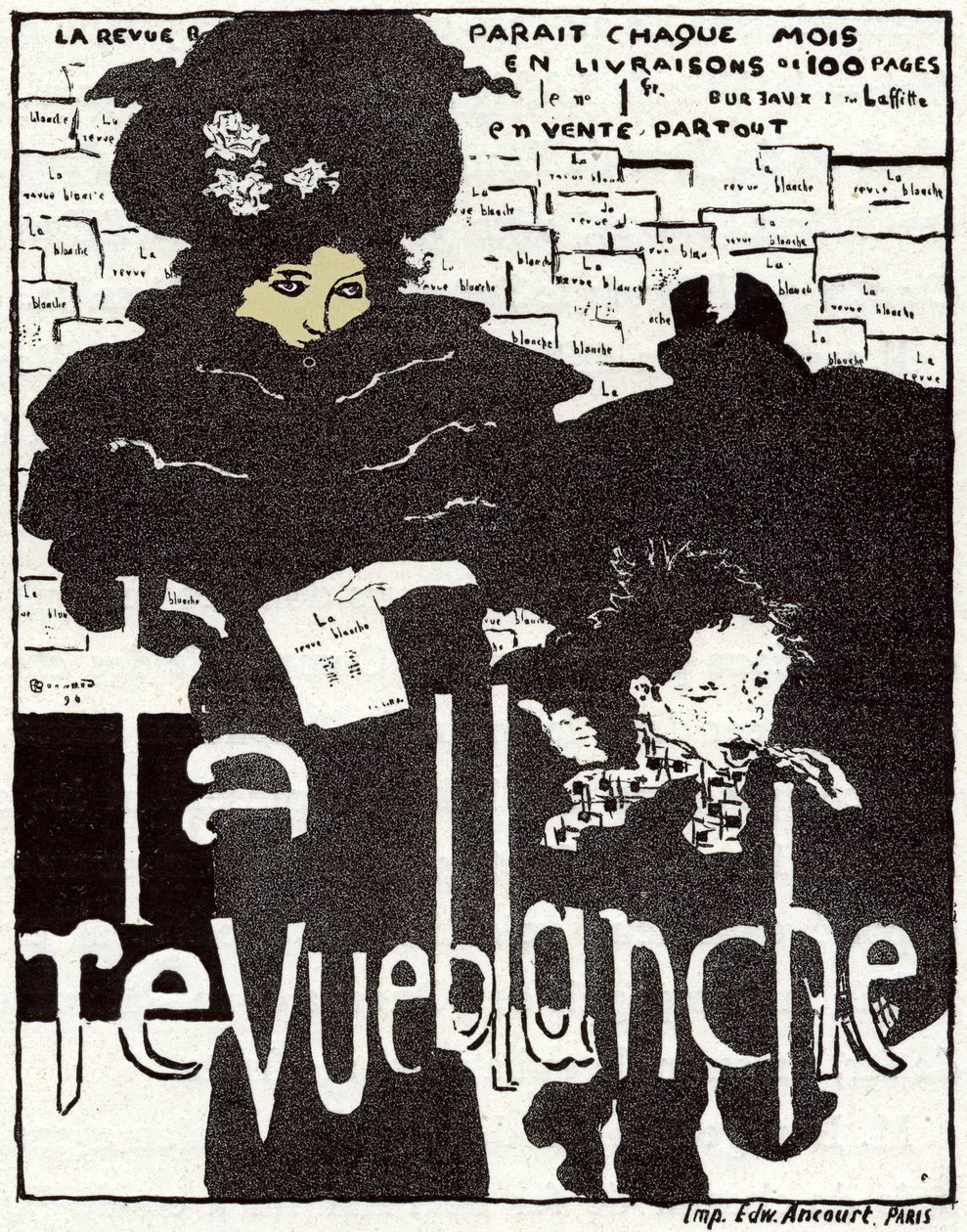 The Revue Blanche, Poster by Pierre Bonnard, France by Pierre Bonnard