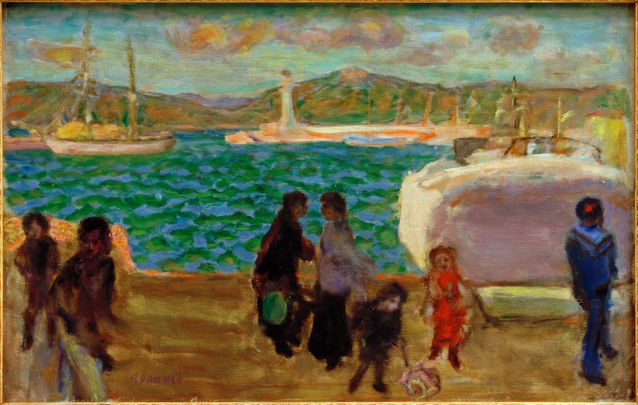 The Misty Gulf (Mistral Sky) by Pierre Bonnard