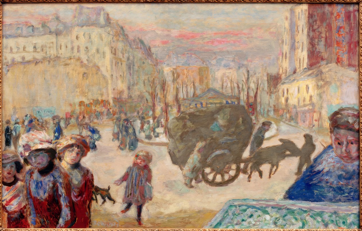 Morning in Paris by Pierre Bonnard: Premium art reproduction