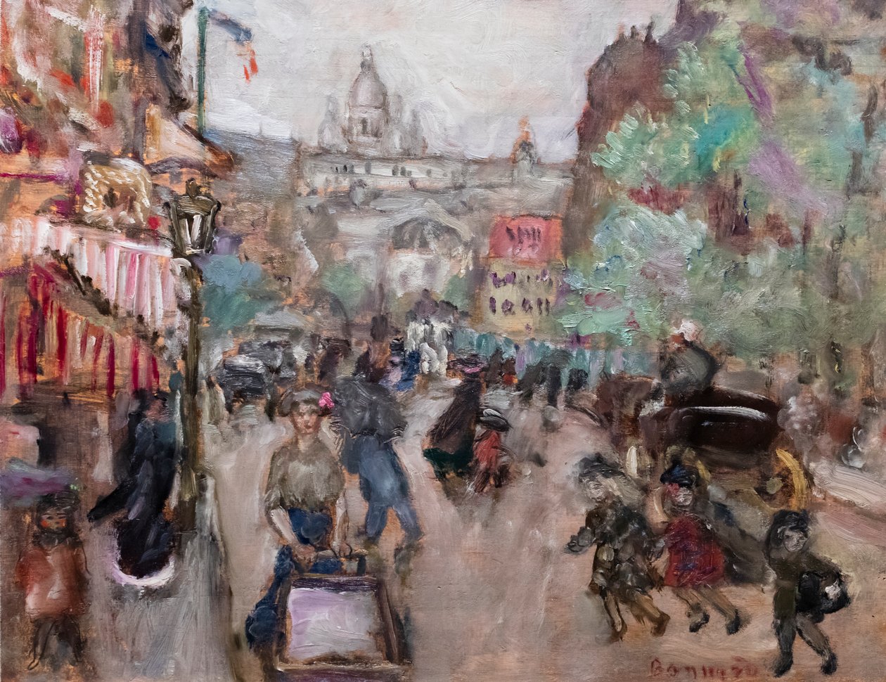 Parisian Landscape or The Batignolles by Pierre Bonnard