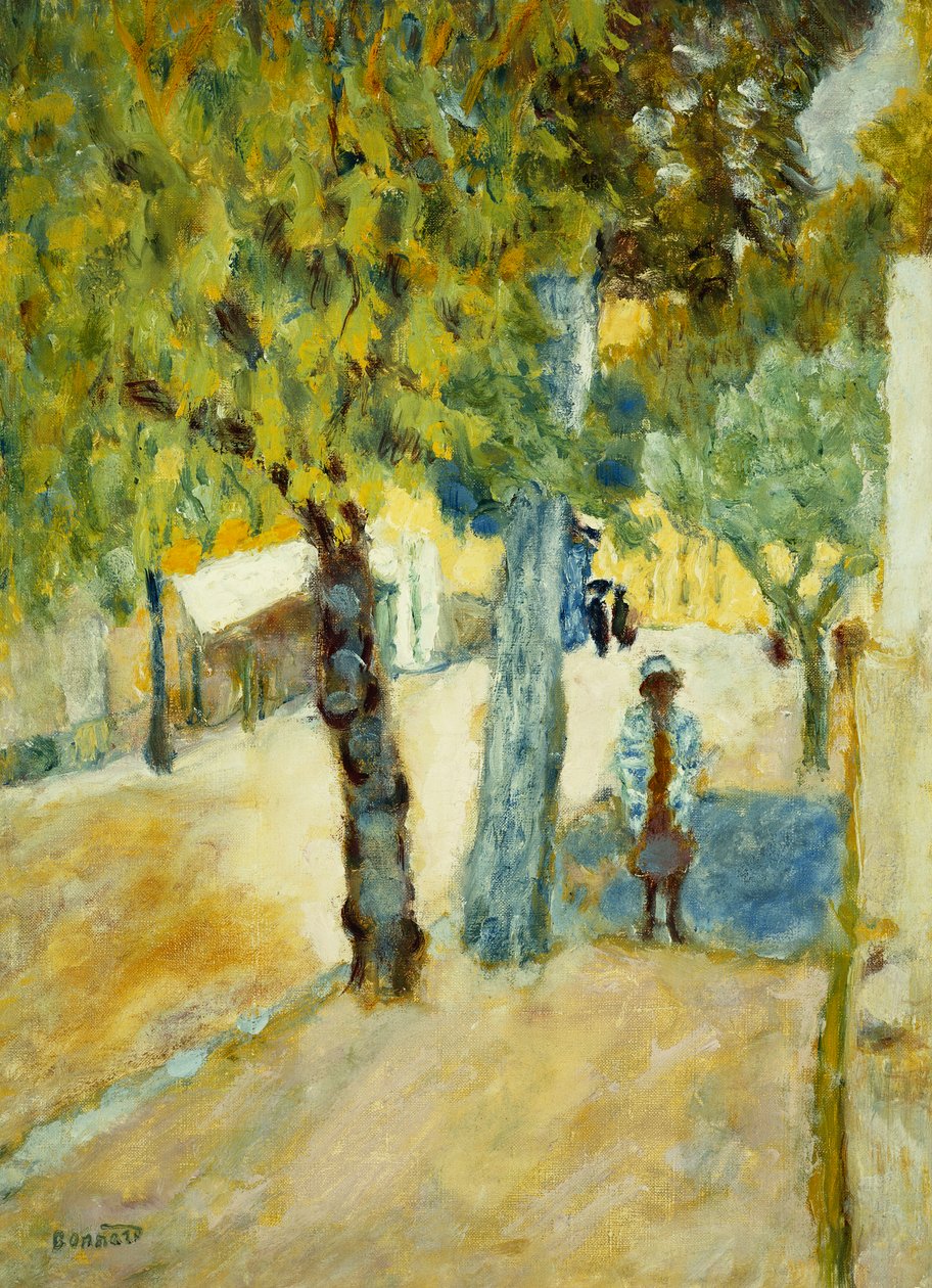 People in the Street by Pierre Bonnard: Buy fine art print