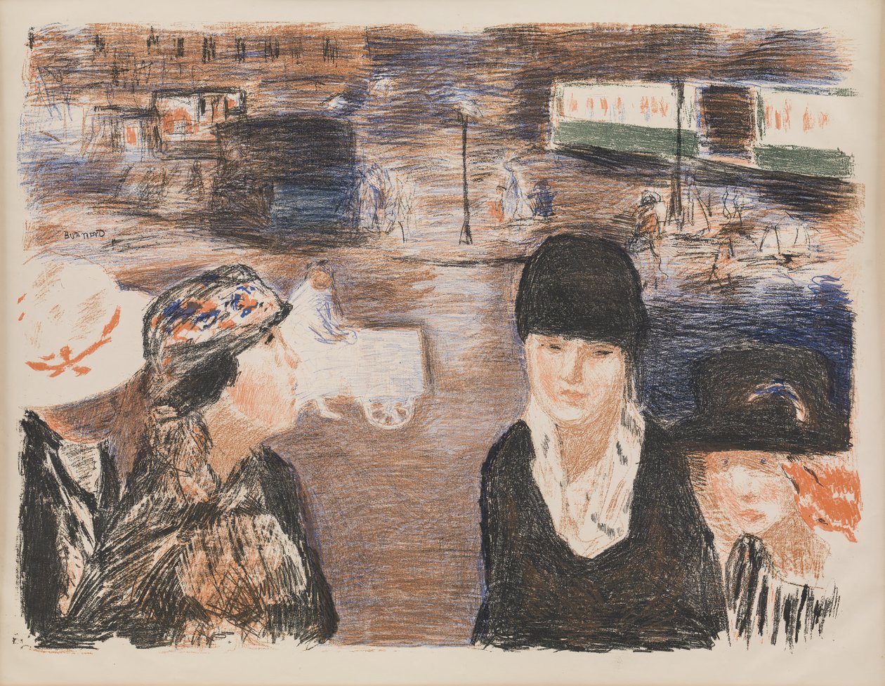 Place Clichy by Pierre Bonnard