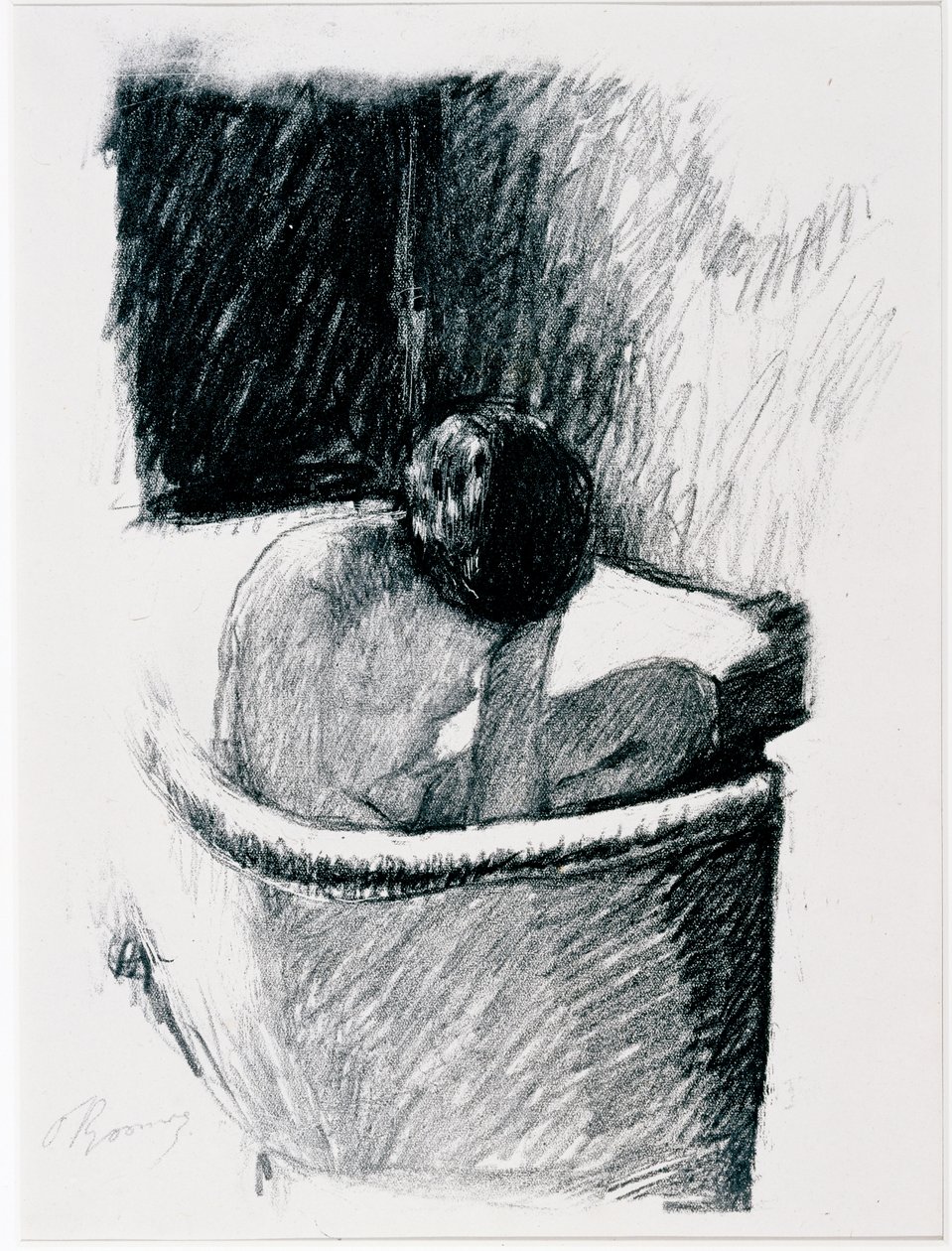 The Bath, c.1925 by Pierre Bonnard