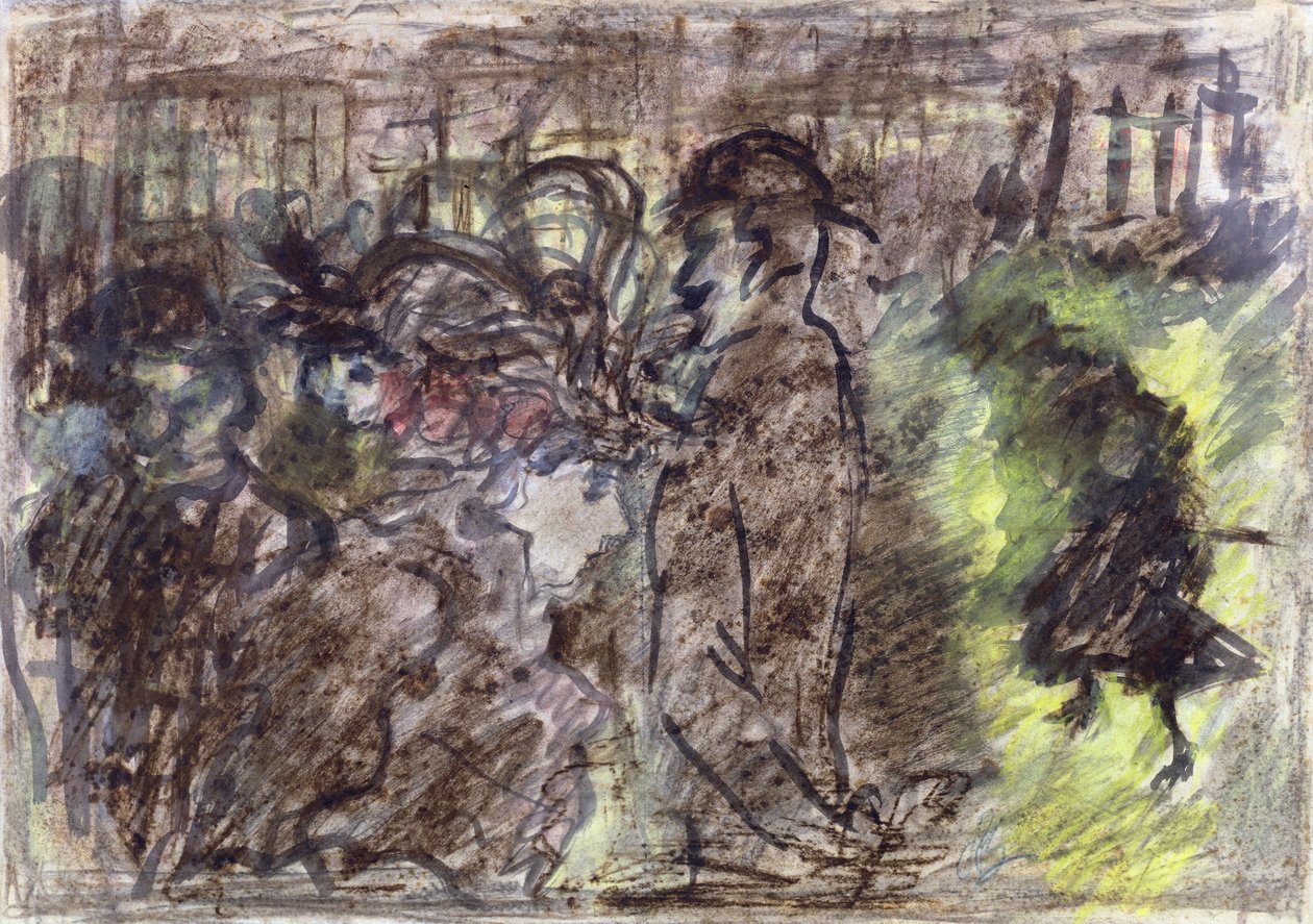 The Square, Evening, 1899 by Pierre Bonnard
