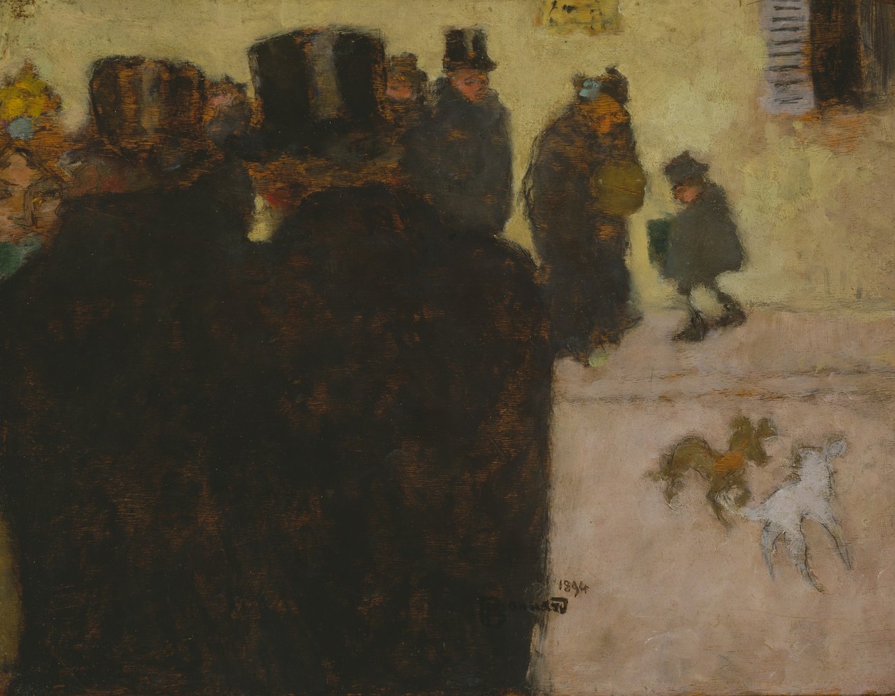 The Street in Winter by Pierre Bonnard: Buy fine art print