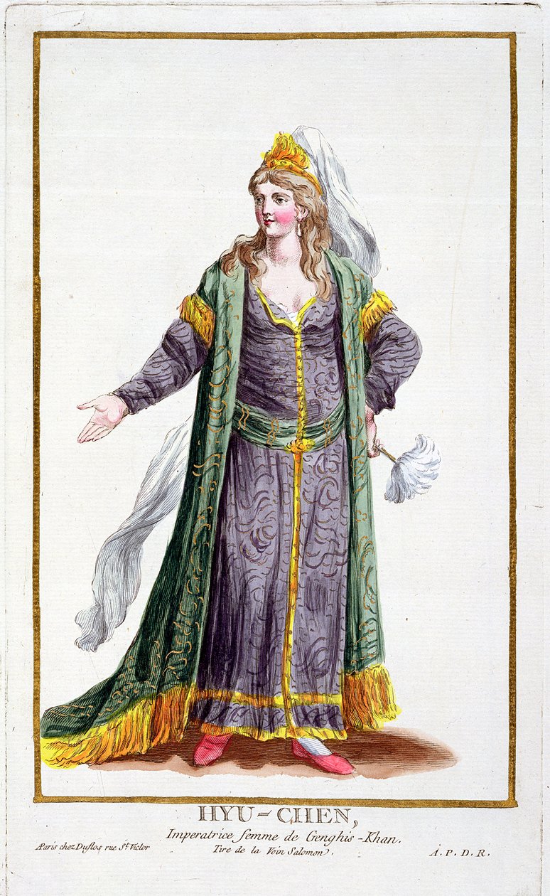 Hyu-Chen, Wife of Genghis Khan, from 