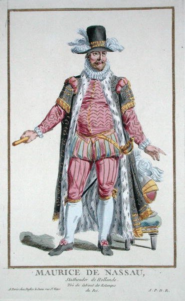 Prince Maurice of Nassau, Stadholder of Dutch Republic from 