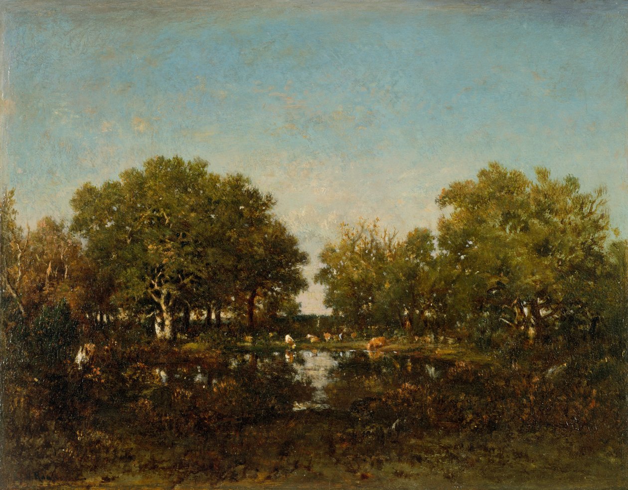 The Pool (Memory of the Forest of Chambord)