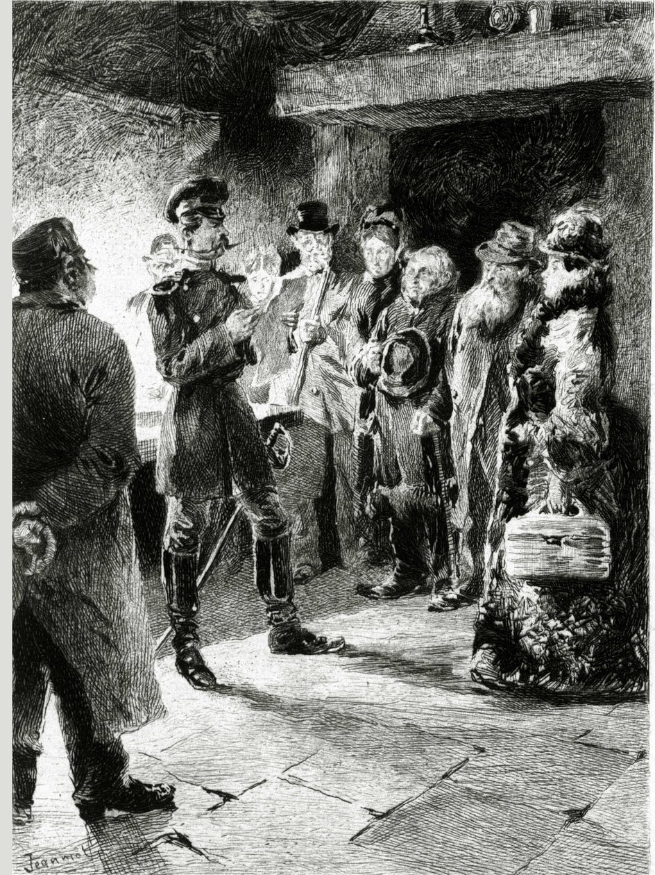 A German Officer Asks Boulle de Tallow in Exchange for the Freedom of ...