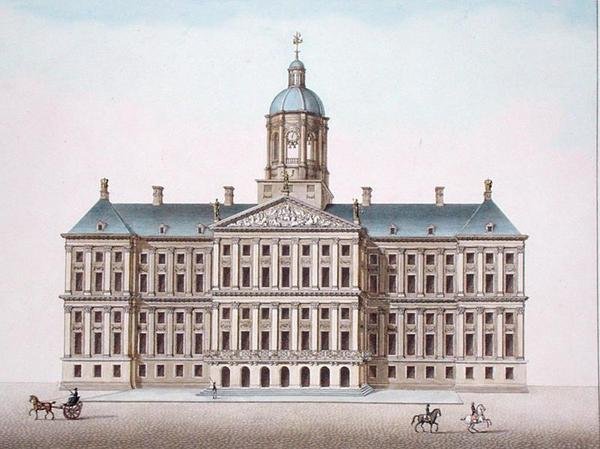 Royal Palace at Amsterdam, from 