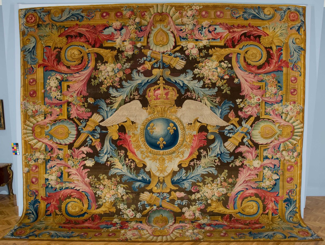 Louis XV Savonnerie Carpet with Royal Arms by Pierre Josse Perrot