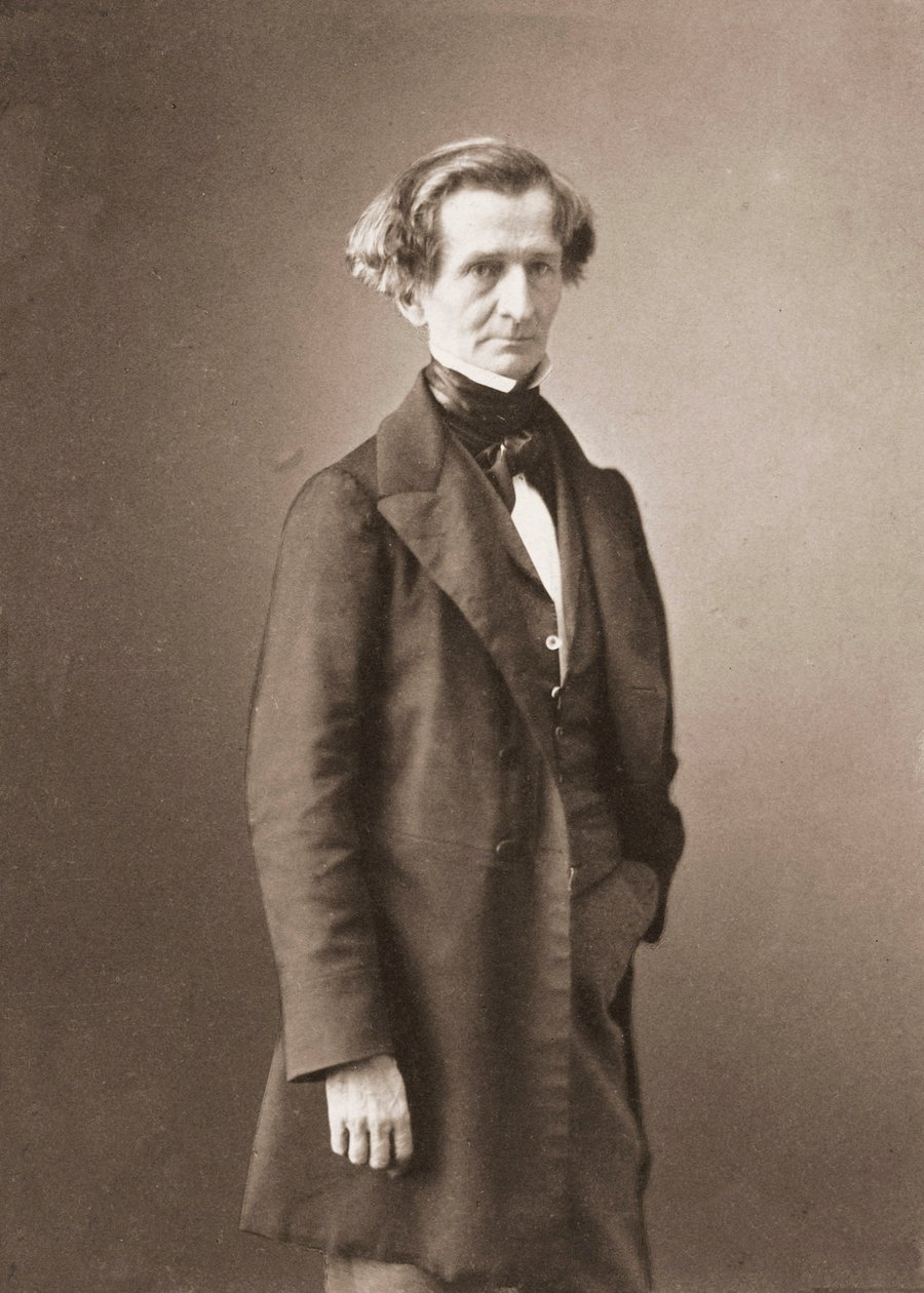 Portrait of Hector Berlioz by Pierre-Louis Pierson