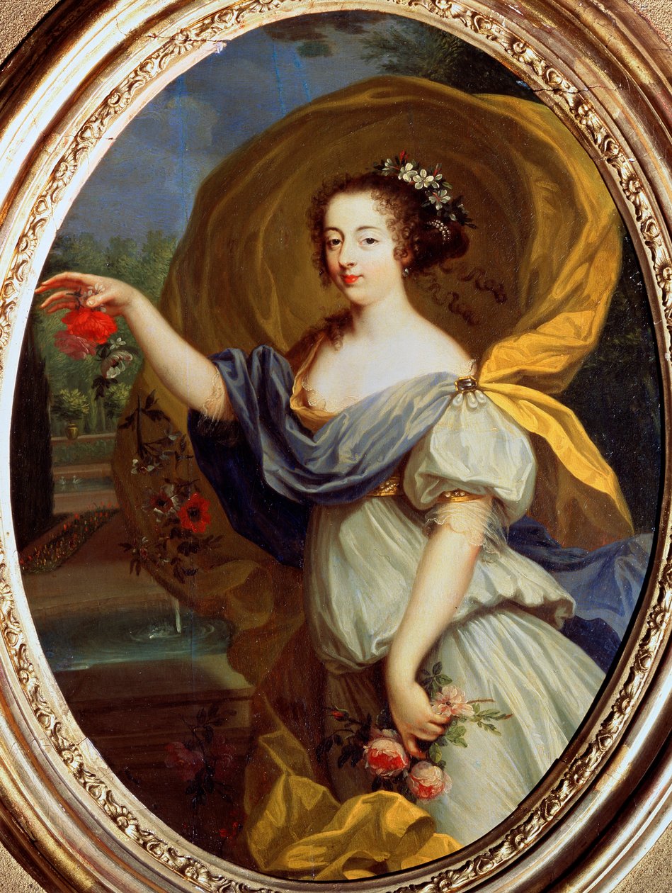 Portrait of Duchess de la Valliere as Flora by Pierre Mignard