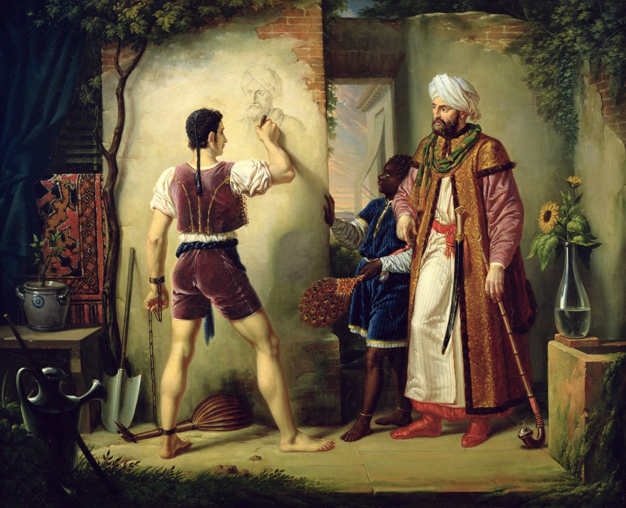 Fra Filippo Lippi (c.1406-69) 1819 by Pierre Nolasque Bergeret