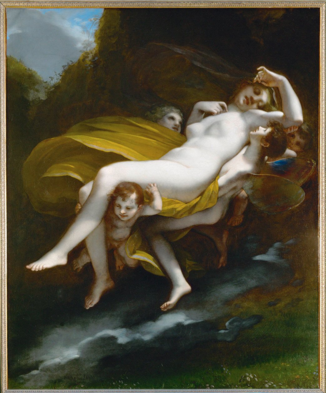 The Abduction of Psyche by Pierre Paul (attr. to) Prud