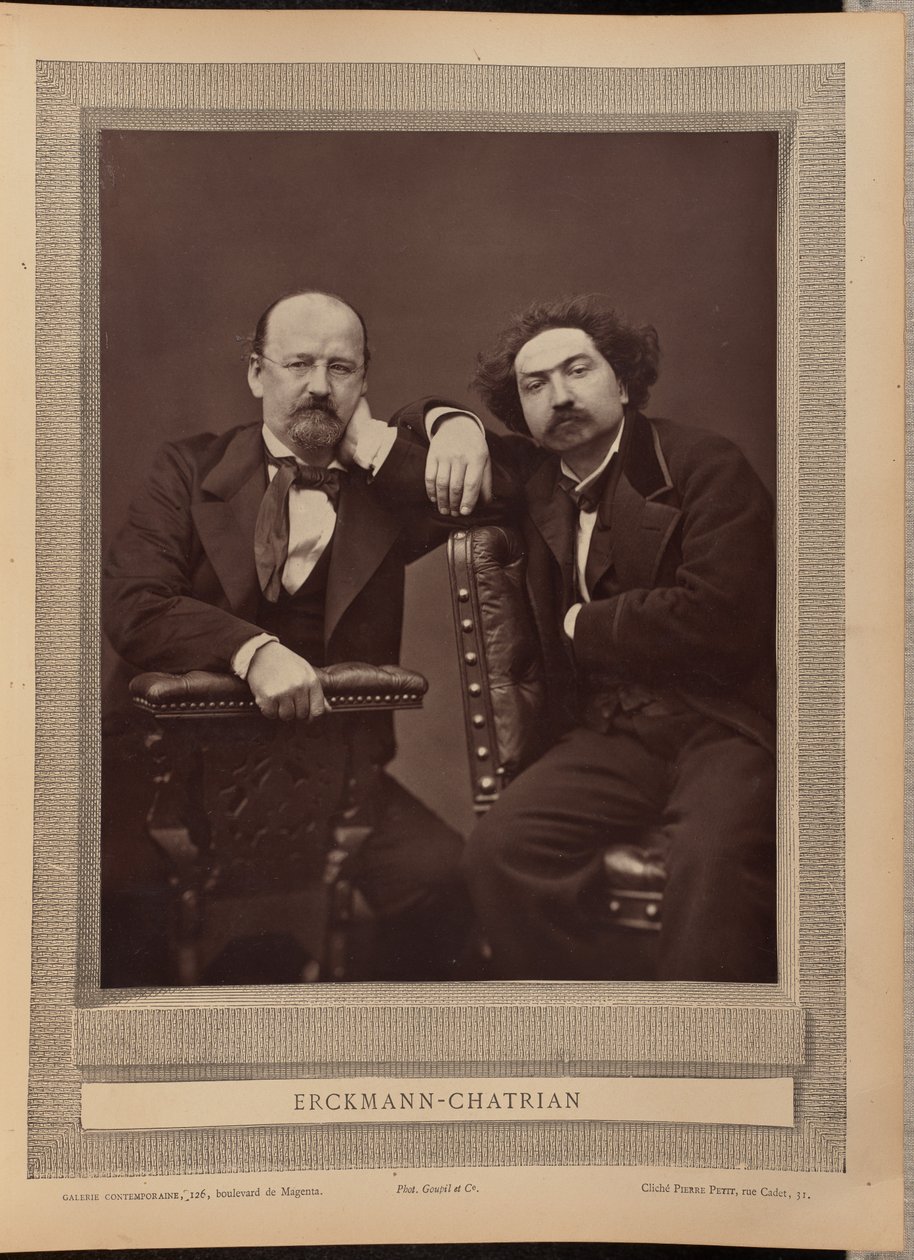 Erckmann-Chatrian by Pierre Petit