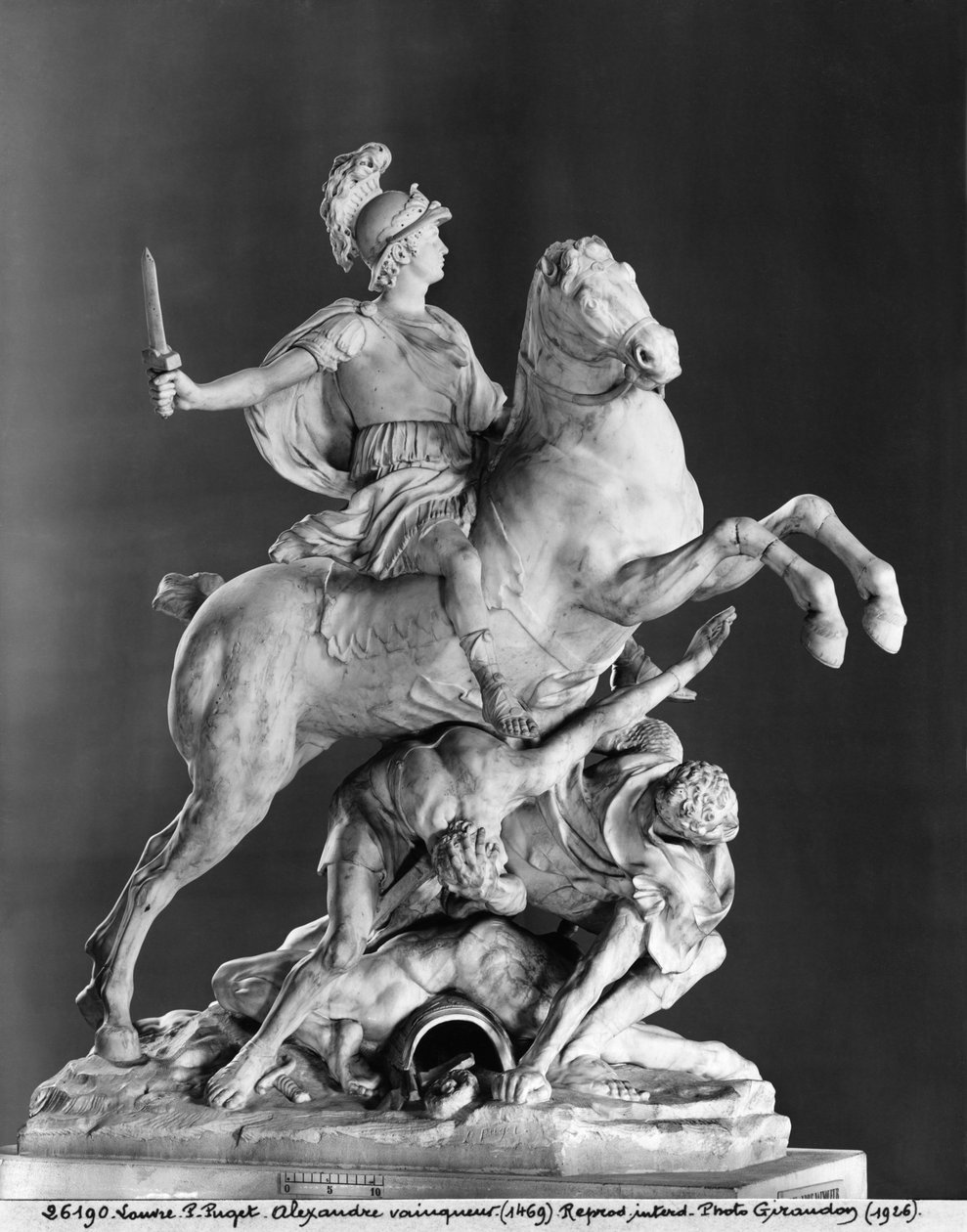 Alexander Victorious, after 1683 by Pierre Puget