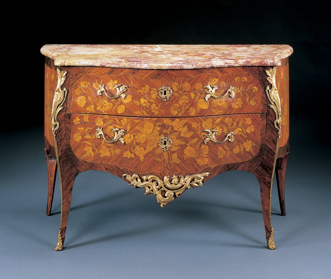Louis XV commode, mid 18th century by Pierre Roussel
