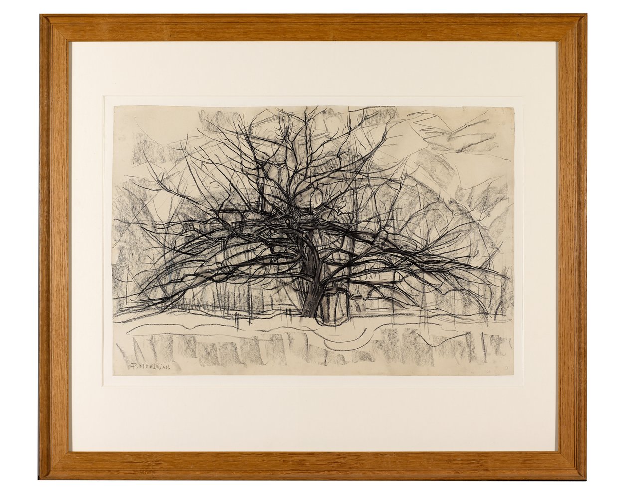Study for The Grey Tree, 1911 by Piet Mondrian