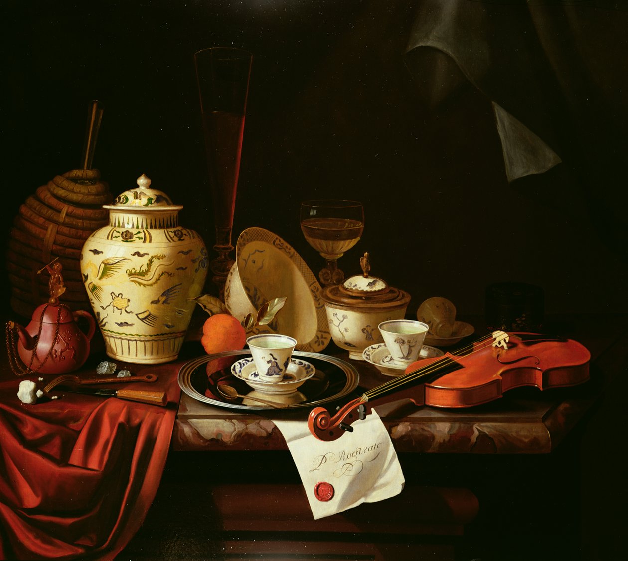 A Still Life by Pieter Gerritsz. van Roestraten