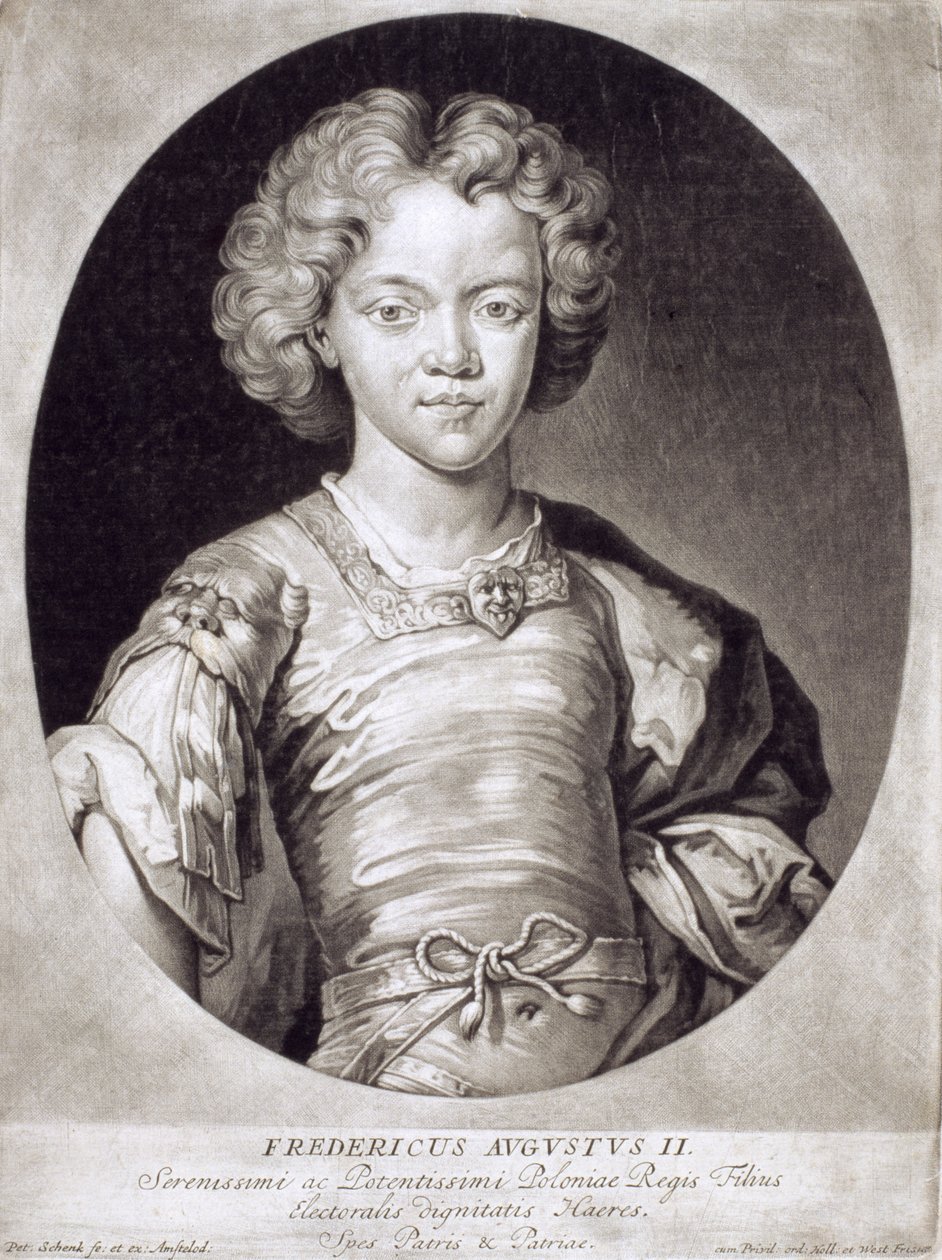 Augustus III, King of Poland, as a Child by Pieter Schenk