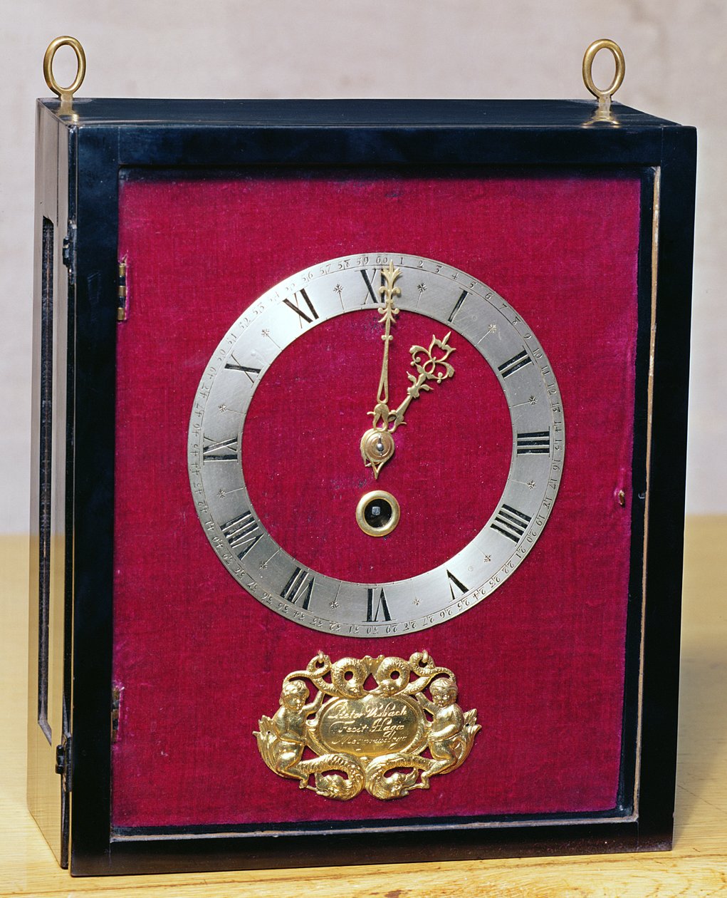 Wall clock, c.1700 by Pieter Visbach