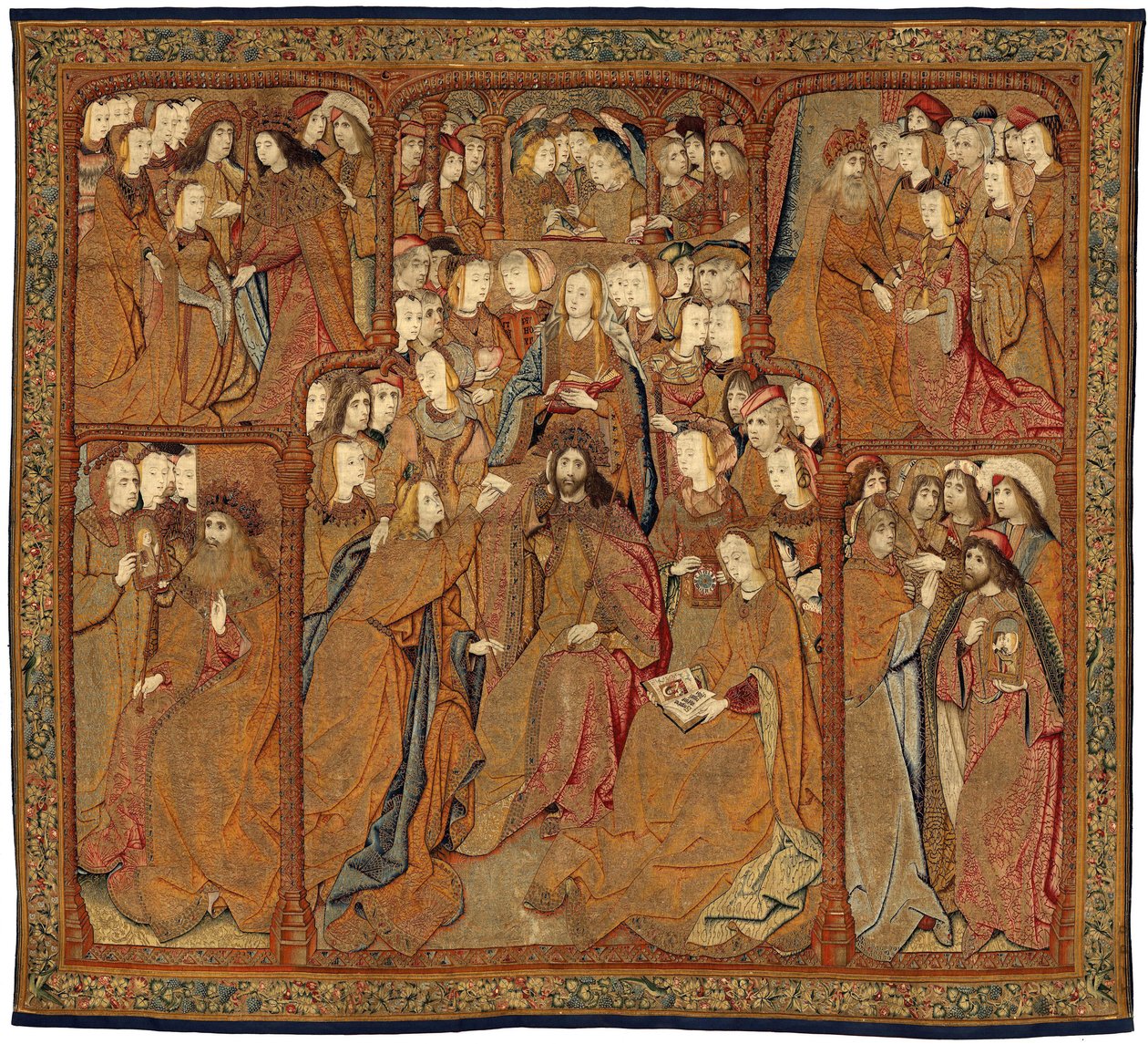Triumphs of the Mother of God or Panos de Oro, c.1500-02 by Pieter (attr. to) Coecke van Aelst