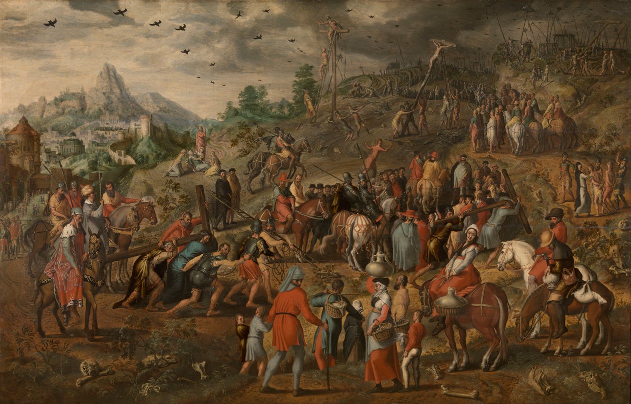 The Bearing of the Cross by Pieter Aertsen