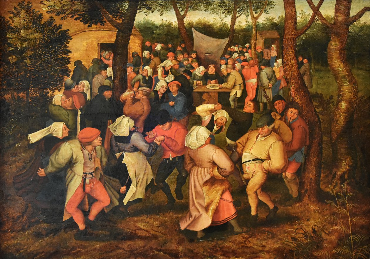 Peasant Wedding Dance by Pieter Brueghel the Younger
