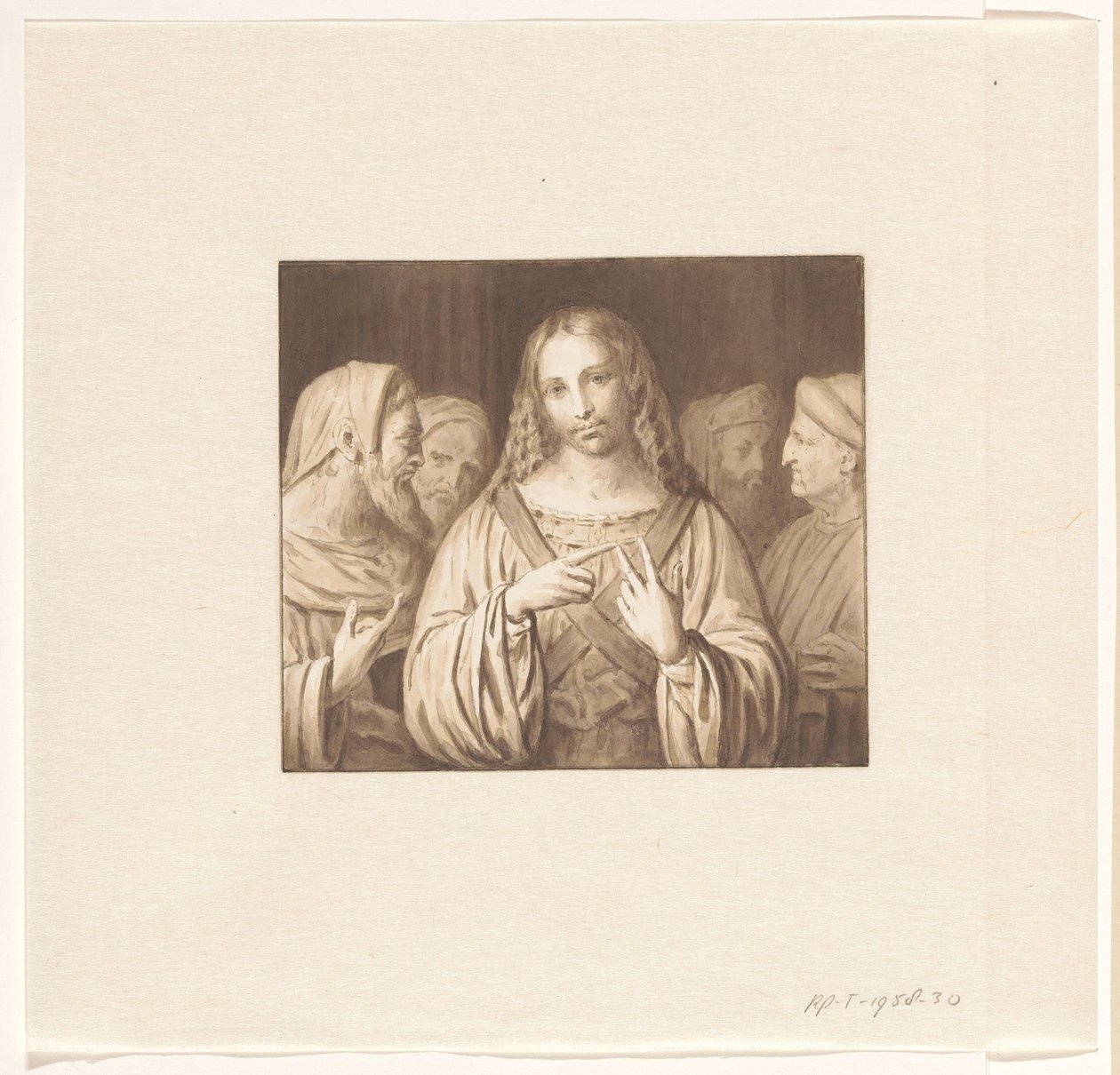 The Young Christ Among the Scribes by Pieter Christoffel Wonder