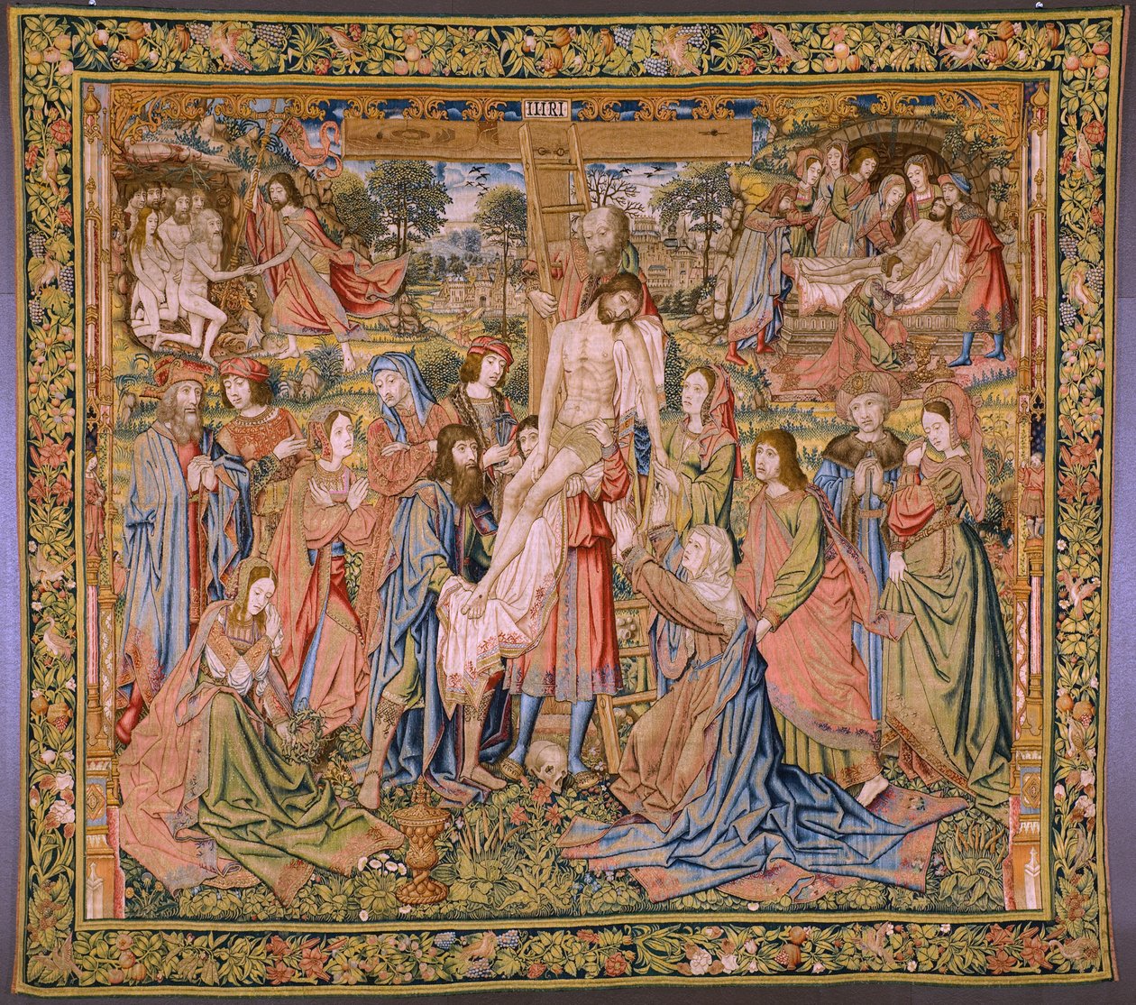 Descent from the Cross (Series The Passion of Christ) by Pieter Coecke van Aelst
