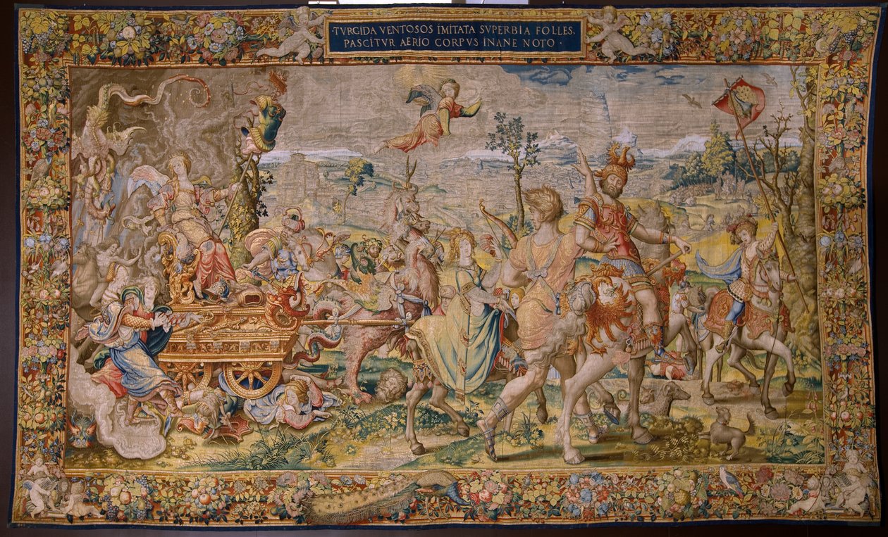 Vanity (Flemish Tapestry) by Pieter Coecke van Aelst