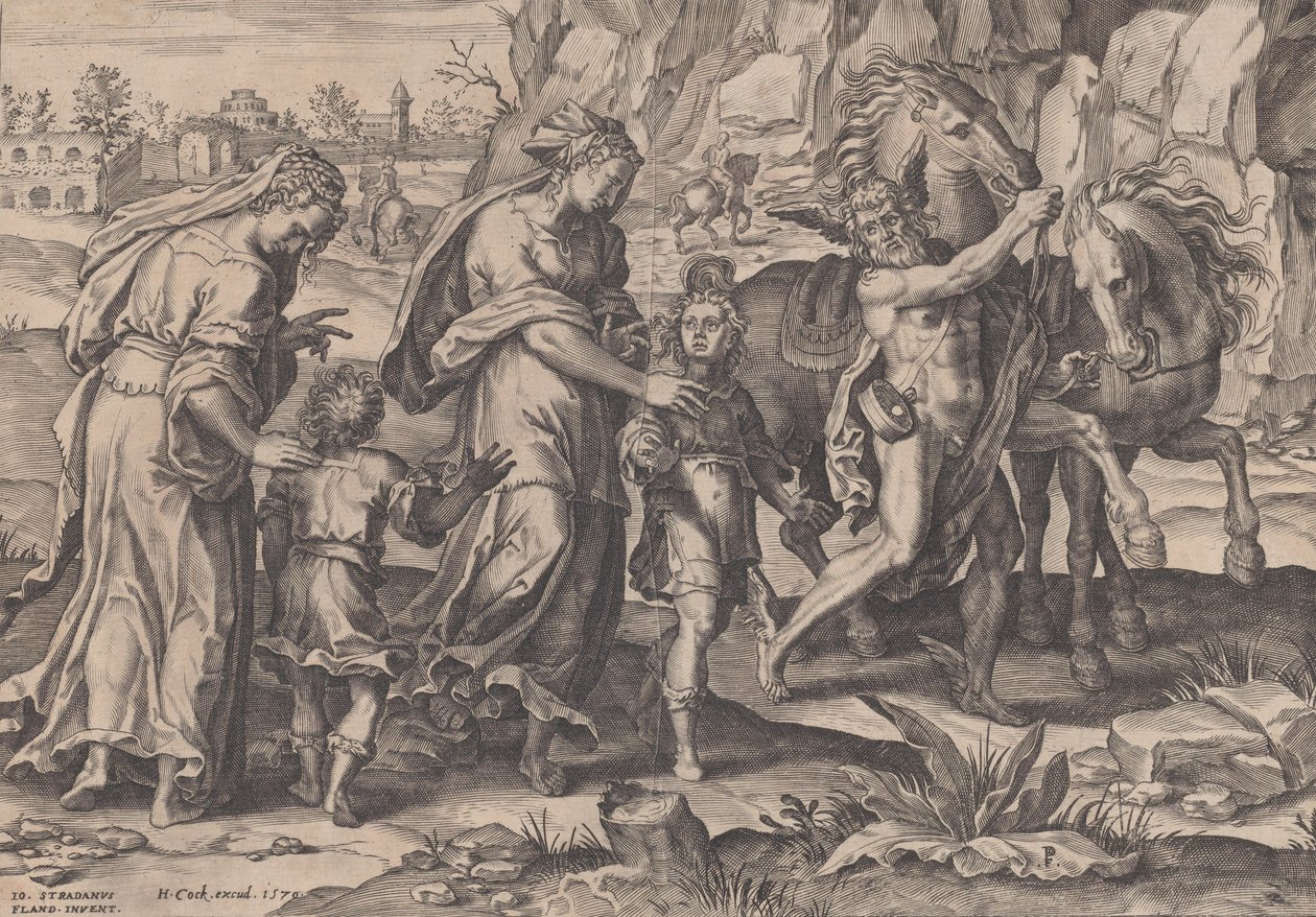 Youth, from The Course of Human Life by Pieter Furnius