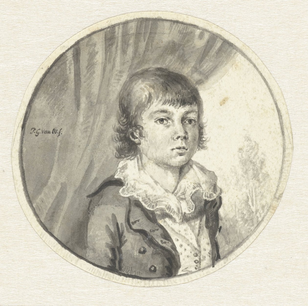 Portrait of a Boy by Pieter Gerardus van Os