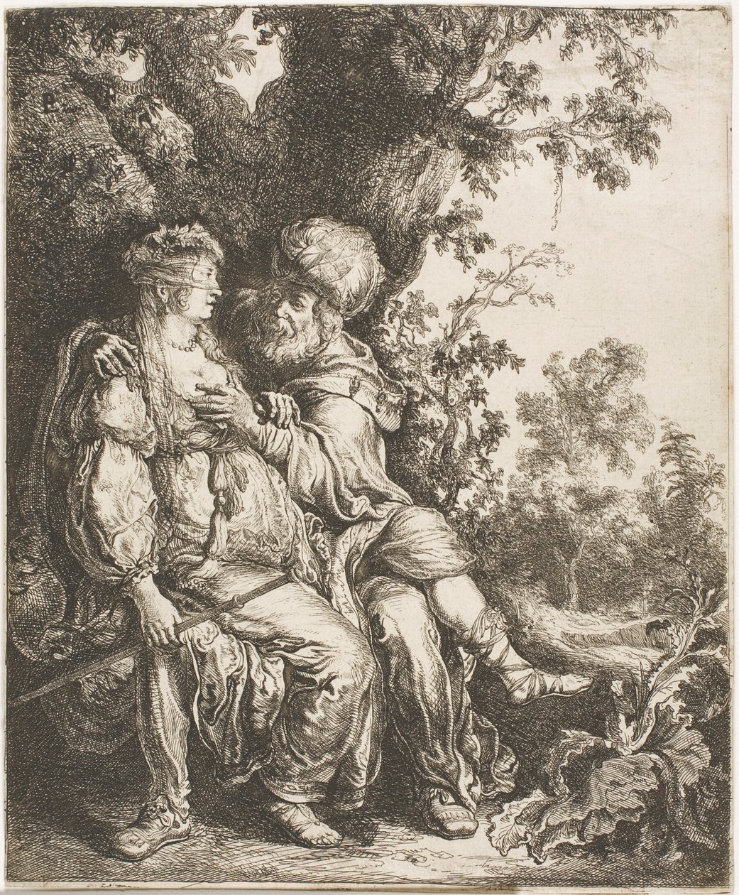 Juda and Thamar by Pieter Lastman