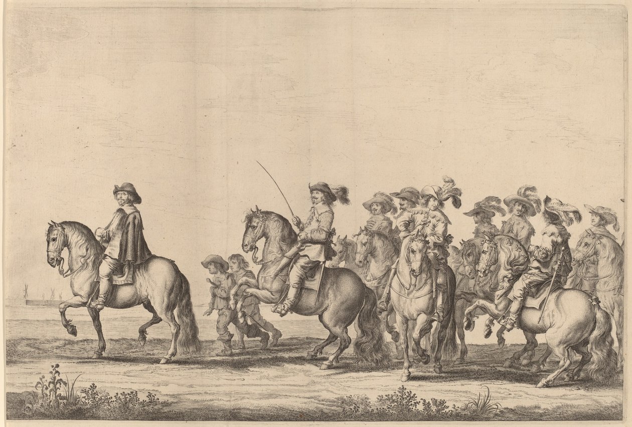 Entry of Marie de Medici into Amsterdam (plate 2 of 6) by Pieter Nolpe