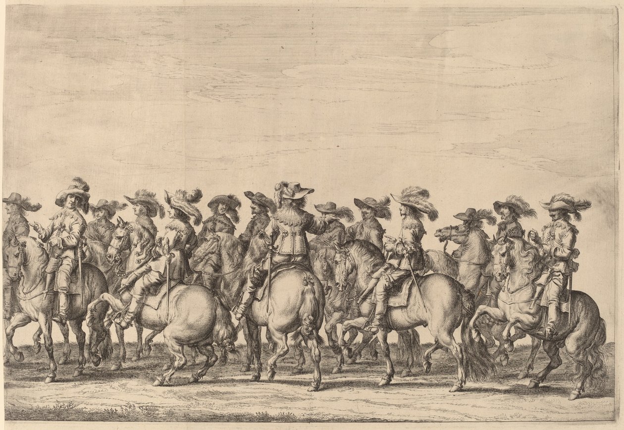 Entry of Marie de Medici into Amsterdam (plate 3 of 6) by Pieter Nolpe
