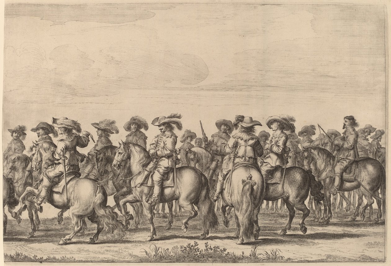 Entry of Marie de Medici into Amsterdam (plate 4 of 6) by Pieter Nolpe
