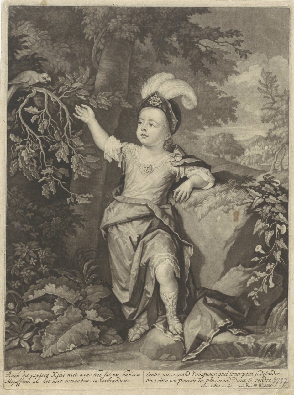 Portrait of Charles Fitzroy, Duke of Grafton by Pieter Schenk (I)