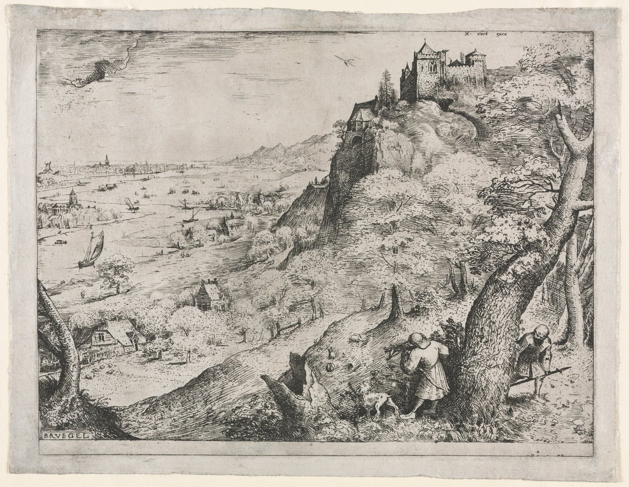 The Rabbit Hunt by Pieter The Elder Brueghel