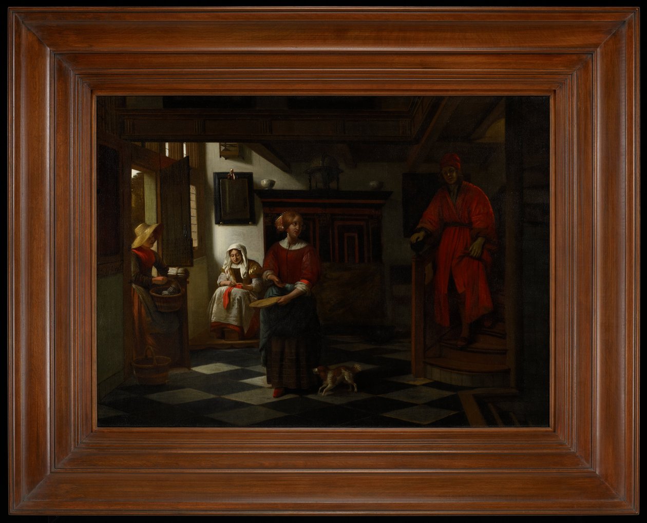 The Asparagus Vendor by Pieter de Hooch