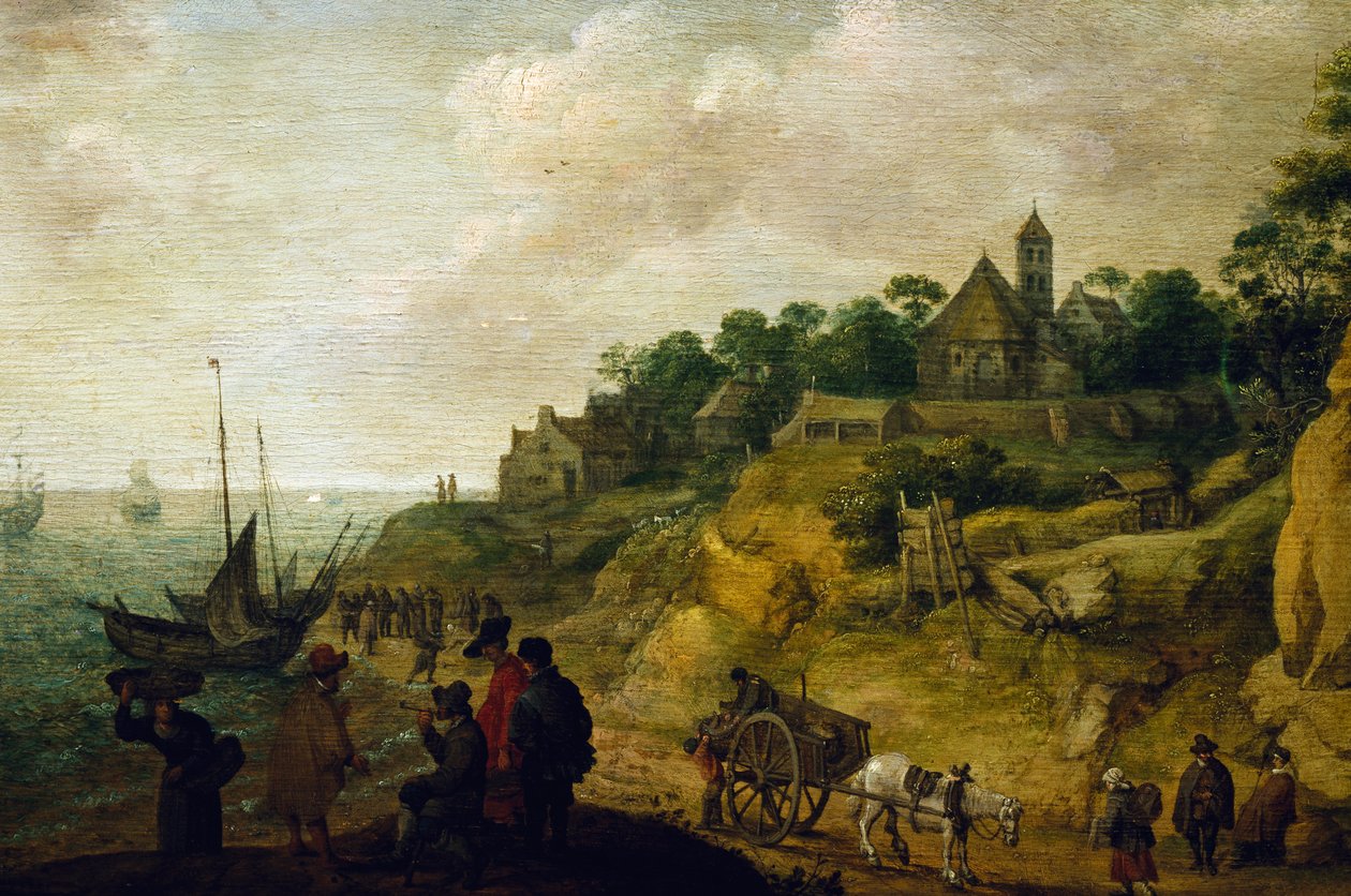 Dutch Landscape, Attributed to Pieter de Neyn (1597-1639) by Pieter de Neyn