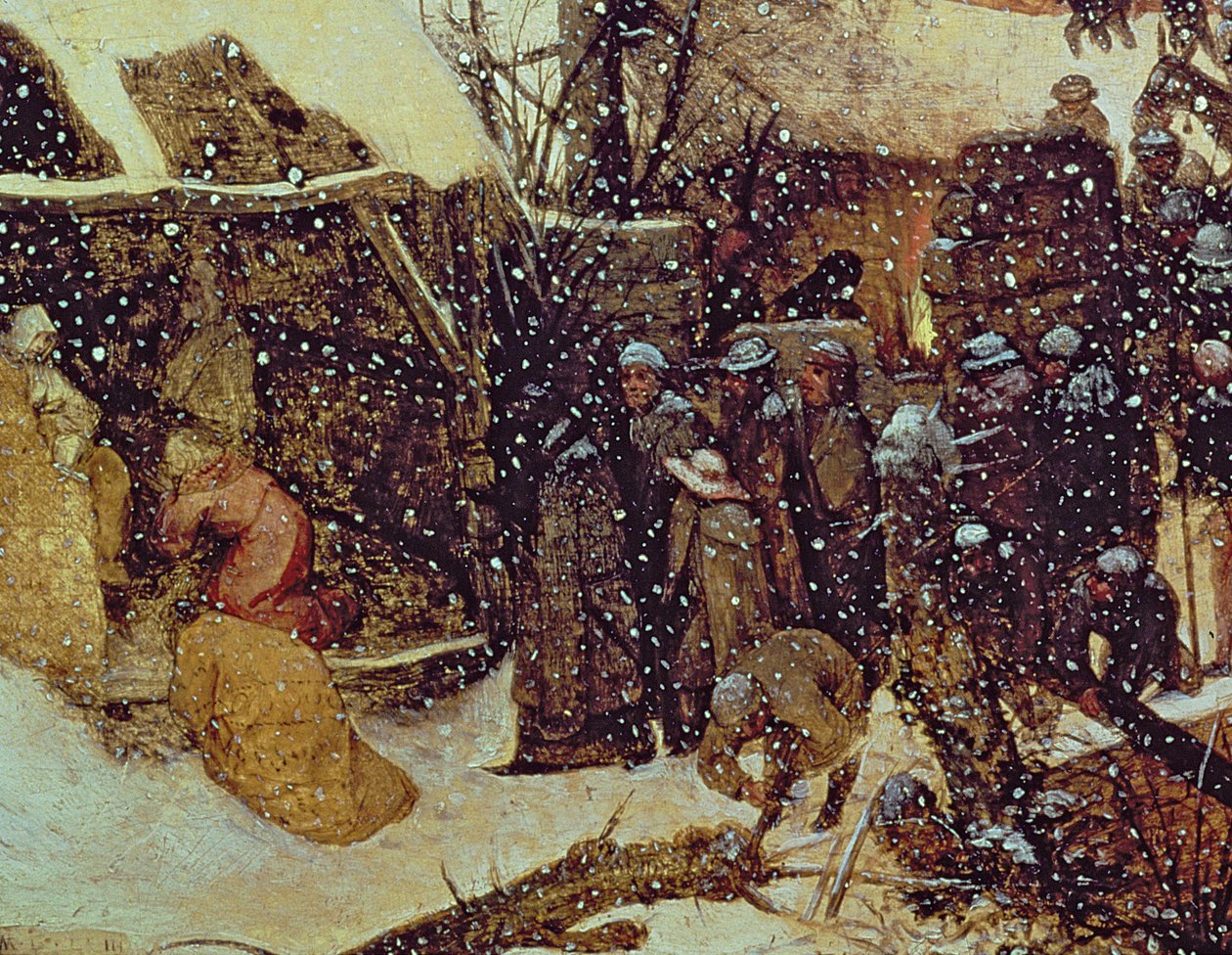 The Adoration of the Magi in the Snow by Pieter the Elder Bruegel