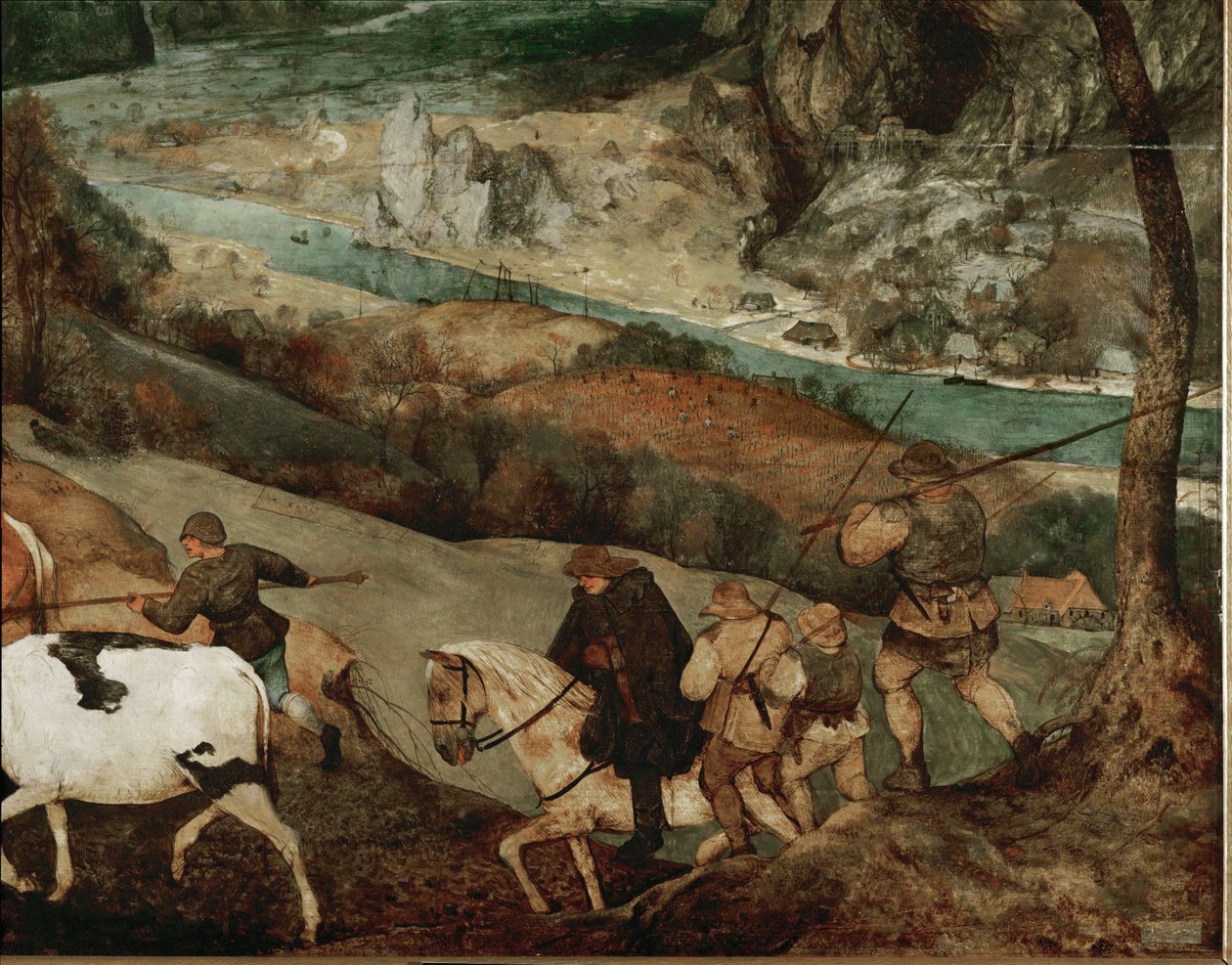 The Return of the Herd by Pieter the Elder Bruegel